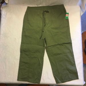 NWT Womems dip capris 10